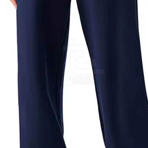 Pantalones de chándal Acampanados para mujer con Etiqueta Privada, pantalones de chándal acampanados de Color sólido para mujer, pantalones acampanados con bolsillos laterales a la venta - Product Image 6