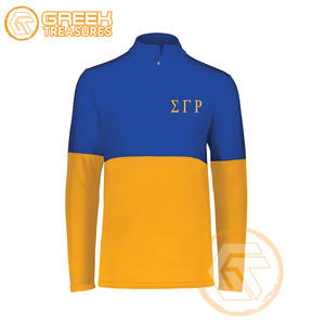 Sudadera con Capucha de Alta Calidad Personalizada de Sigma Gamma Rho para Otoño/Invierno, de Algodón y Felpa, Ecológica, Bordada - Product Image 5