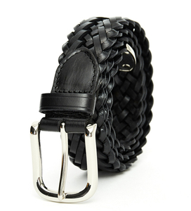 เข็มขัดหนังแท้ถักแบบใหม่ 100% สำหรับผู้หญิง - Product Image 1