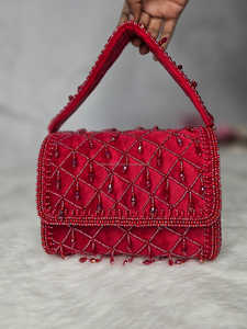 Meilleure pochette de broderie à la main de conception tendance pour femmes et filles sac de soirée à PAS CHER PRIX PAR ARTISANAT DE LUXE - Product Image 5