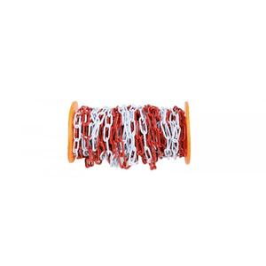Chaîne en métal galvanisée par barrière du trafic BETA-ROBUR peinte en rouge et blanc - Product Image 1