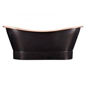 Precio al por mayor hecho a mano mejor diseño indio Tums Centro de baño independiente de alta calidad cobre martillado bañera de baño - Product Image 6