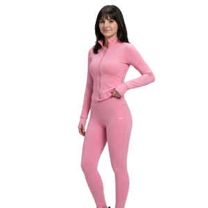 Womens <b>Pink</b> High Waist Full Length <b>Yoga</b> Leggings Stretch Fitness Gym Workout Running Training Activewear Compression <b>Pants</b> - Product Image 1