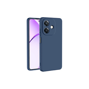 Coque de protection souple en silicone liquide anti-traces de doigts SAFA Mara Series Premium pour Oppo A3 4G, coque arrière antichoc - Product Image 1