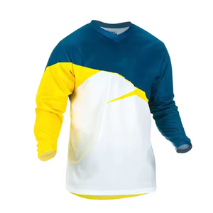 เสื้อใส่ขี่มอเตอร์ไซต์วิบากแขนยาวแห้งเร็วใหม่ออกแบบได้ตามต้องการจากปากีสถาน - Product Image 2