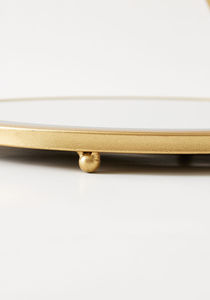 Table d'appoint en métal au design luxueux fait à la main avec plateau en verre pour chambre salon à prix abordable - Product Image 6