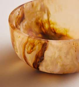 Juego de Ensaladera y Plato de Resina, Ecológico, Apto para Alimentos, Utensilios de Cocina Pulidos con Diseño de Ángel para Servir - Product Image 5