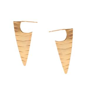 สินค้าขายดีต่างหูห้อยทองเหลืองชุบทองสำหรับผู้หญิงต่างหูห้อยสวยดีสำหรับงานปาร์ตี้ของขวัญงานปาร์ตี้ - Product Image 5