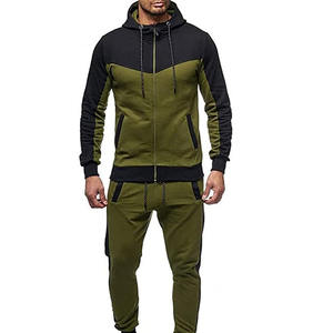 ชุดออกกำลังกายสำหรับผู้ชายชุดวิ่งออกกำลังกายน้ำหนักเบาระบายอากาศได้ดีมีซิปออกแบบได้ตามที่ต้องการ - Product Image 1