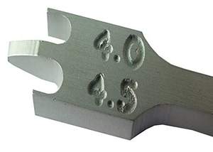 SUPPORT ORTHODONTIQUE DENTAIRE HAUTEUR DE POSITIONNEMENT M.B.T JAUGE 0.22 MM., Instruments dentaires allemands en acier inoxydable, par Zarnab Surgical - Product Image 6