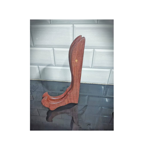 Support de plaque en bois massif support de rangement égouttoir cuisine vaisselle support support unique pièces ménage étagère - Product Image 3