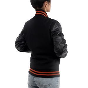 Customized Made Design Ladies Baseball <b>Jacket</b> Winters Wear Clothing Long Sleeve Varsity <b>Jacket</b> for Women MADE BY HI 2026 - Product Image 4
