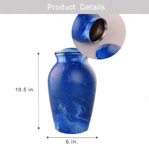 Urnas grandes para cenizas humanas Hombre adulto, urna de cremación asequible para crematorio o funerario - Product Image 3