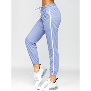 Pantalon de jogging à cloche pour femmes à la mode haut de gamme personnalisé pantalon de survêtement en toile à taille moyenne fermeture élastique pour l'hiver Street-Wear - Product Image 4
