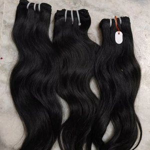 Venta al por mayor de alta calidad de pelo humano crudo a granel proveedor de fábrica Remi cutícula alineada cabello humano se puede personalizar la trama del cabello - Product Image 1