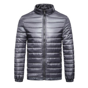 Chaqueta de Invierno Acolchada de Alta Calidad para Hombre, Chaquetas de Lona de Venta Caliente para Exteriores, Ropa Ligera y Cálida de Uso Regular - Product Image 1