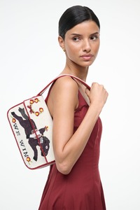 Nouveauté : Sac à main de soirée en coton perlé classique pour femme, avec chaîne personnalisable - Product Image 6