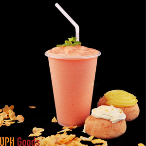 Tazas de plástico desechables de PP acanalado de 95mm, tazas de café transparentes para bebidas de 500ML-700ML, tazas ecológicas RPET/PET - Product Image 5