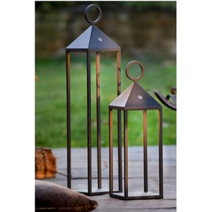 Linterna de Metal más vendida para el hogar, linterna de suelo para acampar en interiores/exteriores, linterna decorativa para el hogar de Navidad - Product Image 3