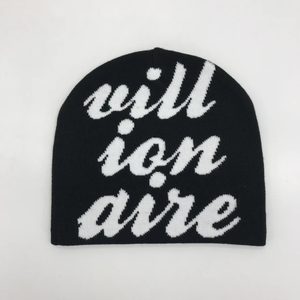 Bonnet en tricot unisexe chaud avec nœuds de camouflage, motifs de personnages imperméables pour le voyage, nouvelle collection - Product Image 3