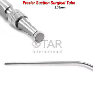 Tubo de Succión Frazier para Diagnóstico Médico, 2.33mm, Neurocirugía, ORL, Instrumentos Quirúrgicos, Certificado CE, Acero Inoxidable - Product Image 4