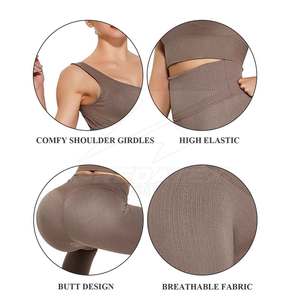 Latest Style Low MOQ Women Yoga Set Customized Size & Color Women Yoga Set High Quality Yoga Set - Product Image 6