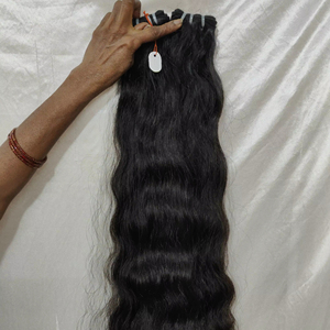 Pelo indio crudo a granel Proveedor de cabello liso virgen crudo sin procesar, cabello humano ruso, paquetes de cabello humano virgen al por mayor - Product Image 1