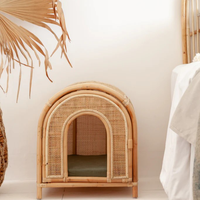 Afneembaar En Wasbaar Rotan Dierenhuis Elegant Huisdier Bed Voor Honden Huisdier Huis Indoor Van Vietnam