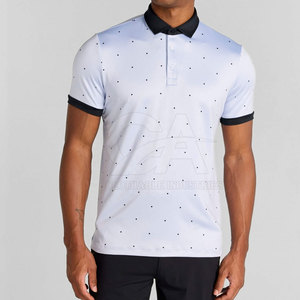 Camisetas de polo de golf de secado rápido Tarifa al por mayor 2025 OEM Logotipo personalizado Ropa de hombre Polo de golf Camisetas de manga corta - Product Image 1