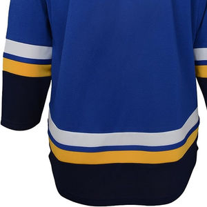 Maillot de hockey sur glace personnalisé en polyester 100% à vendre en gros, maillot de hockey sur glace personnalisé avec transfert - Product Image 5