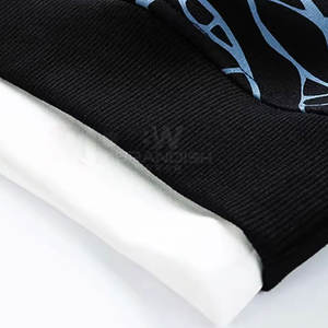 Transpirable Color Contraste Hombres Impreso Sudaderas Ropa Hombres Básicos Pullover Hombres Impreso Sudaderas - Product Image 4