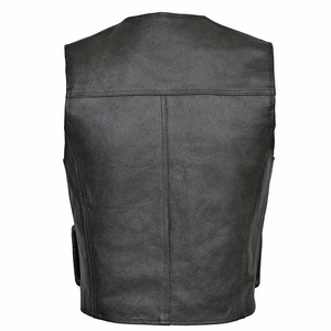 Chaleco Cargo con múltiples bolsillos de bajo precio para hombre, ropa informal de Color sólido, ropa de abrigo holgada sin mangas, chaleco Cargo - Product Image 2