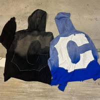 OEM Yeni Moda Ninja Kapüşonlu Sweatshirt %100 Pamuklu Örme Su Geçirmez Çevre Dostu Astarlı Ağır Kaliteli Büyük Boy Cepli