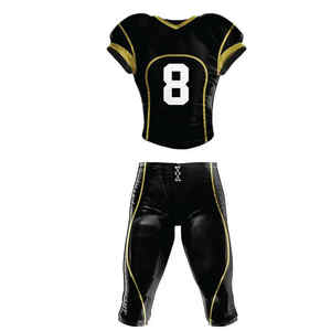 Vêtements de sport OEM Hauts de football américain sublimés Uniforme Porter Maillot de football américain de qualité supérieure - Product Image 1