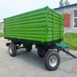 Remolque de Eje Doble con Volquete de 14/20 Pies para Transporte de Materiales Pesados - Product Image 2