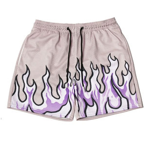 2025 hommes basket Shorts coupe ample Sport Shorts sur mesure équipe de basket-ball Shorts pour hommes maille court fabriqué au Pakistan - Product Image 6