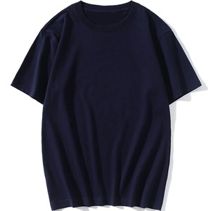 Camisetas de Verano para Hombre, Cuello Redondo, Manga Corta, 100% Algodón, Tejido de Punto, Corte Regular, Antiencogimiento - Product Image 2