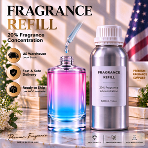 Aceite de Perfume a Granel 1000ml Fragancia Masculina Duración de 6+ Horas 20% 25% 35% Concentración de Fragancia Venta al por Mayor EE. UU. - Product Image 1