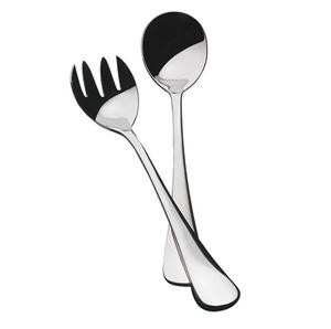 โรสโกลด์ใหม่ชุบโลหะเซิร์ฟเวอร์สลัดรูปลักษณ์ใหม่สลัดช้อน Ad ส้อมชุดใหม่ล่าสุด Flatware โลหะช้อนและส้อม - Product Image 6