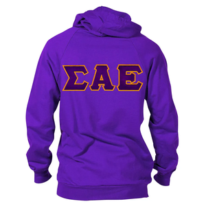Sorority & fraternité coton polaire pull pour hommes lettres grecques personnalisées Alpha Kappaa Alpha grande taille sweat à capuche sweat - Product Image 4