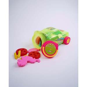 GIRNAR Educational Car Playset with <b>Farm</b> Animals Portable Blocks for On-the-Go <b>Play</b> - Product Image 3