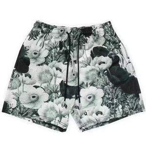 Nouveau été basique Sport séchage rapide 100% Polyester Designer inspiré imprimé unisexe maille Shorts personnalisé hommes basket-ball Shorts - Product Image 4
