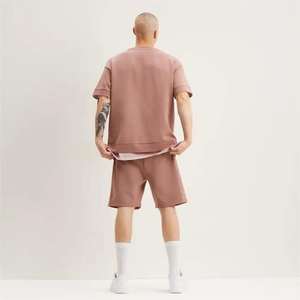 Comfortable Men s <b>T</b> <b>Shirt</b> & Shorts Set Wholesale Customized High Quality Solid Color Summer Sets - Product Image 3