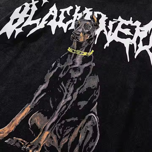 เสื้อยืดครอปแขนสั้นผ้าฝ้ายฟลีซ 100% คอกลม พิมพ์ลายด้วยความร้อน แห้งเร็ว เป็นมิตรกับสิ่งแวดล้อม ซักกรด ทรงปกติ สำหรับผู้ชาย - Product Image 2