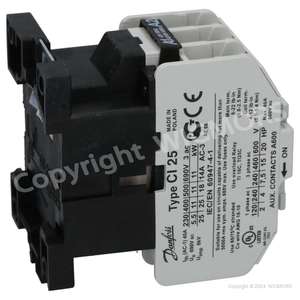 Contactor Danfoss CI 25 11kW 42V 50/60 Hz 037H0051.17 - Product Image 3