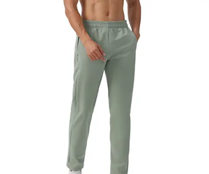 Su etiqueta y etiqueta con logotipo Impreso Streetwear Joggers gruesos Vintage Pantalones de chándal de alta calidad pantalones de hombre - Product Image 5