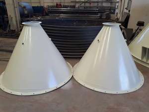 ไซโลเหล็กแผ่นลูกฟูกแบบประกอบด้วยสลักเกลียว ความจุ 200 ตัน พร้อมมอเตอร์ เครื่องยนต์ PLC เกียร์บ็อกซ์ แบริ่ง และโรงงานผสมคอนกรีต - Product Image 6