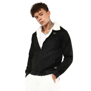 Chaqueta bomber de invierno Vintage para hombre, con calefacción, ecológica, de secado rápido, poliéster/algodón - Product Image 2