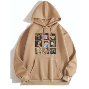 Sweat à capuche oversize pour homme, style streetwear, personnalisé, uni, pour l'hiver, prix raisonnable, confortable - Product Image 1