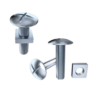 Boulon de chariot en aluminium avec écrous hexagonaux Prix compétitif Emballage de boîte en carton Oem/Odm réglable de haute précision fabriqué au Vietnam - Product Image 1